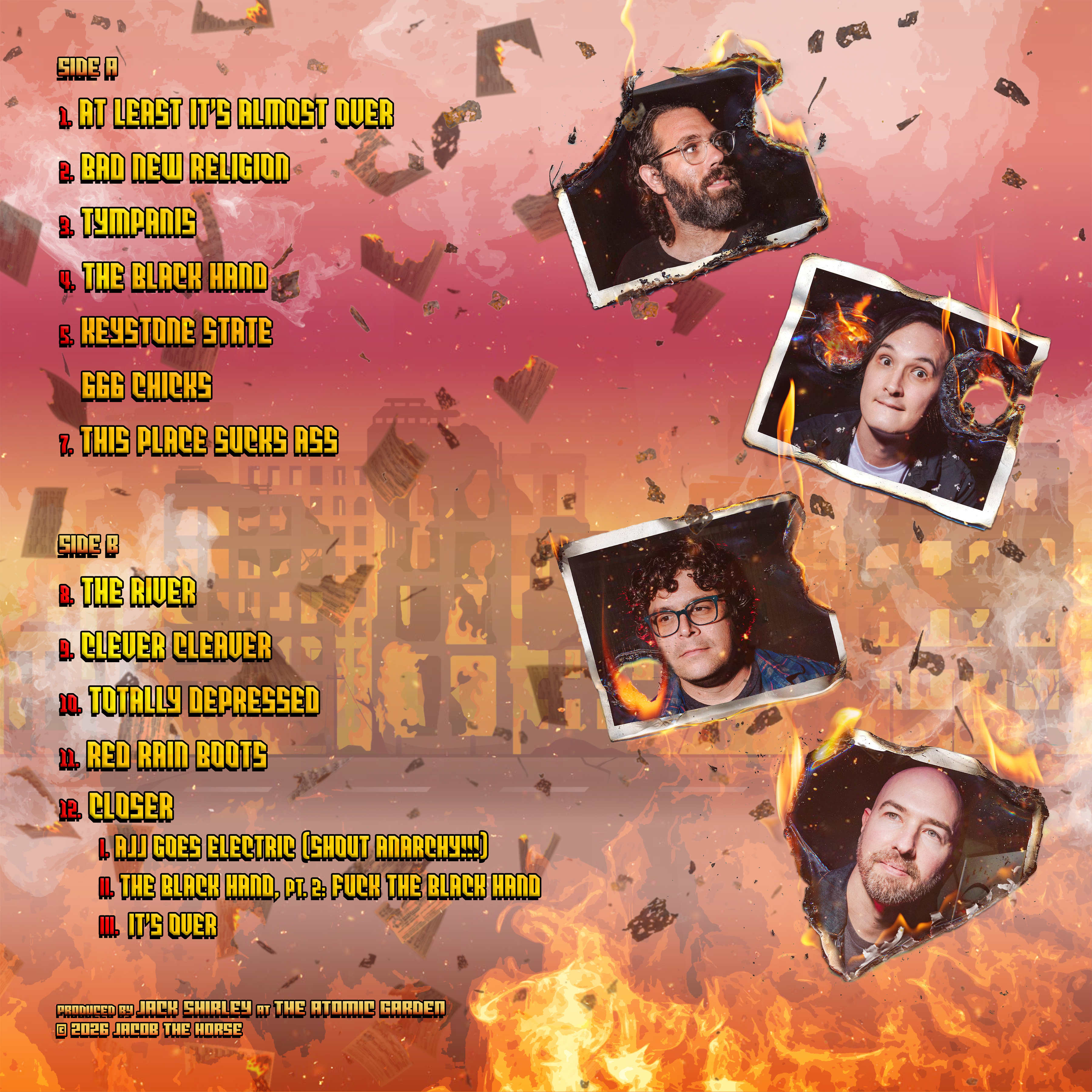 At Least It's Almost Over VINYL