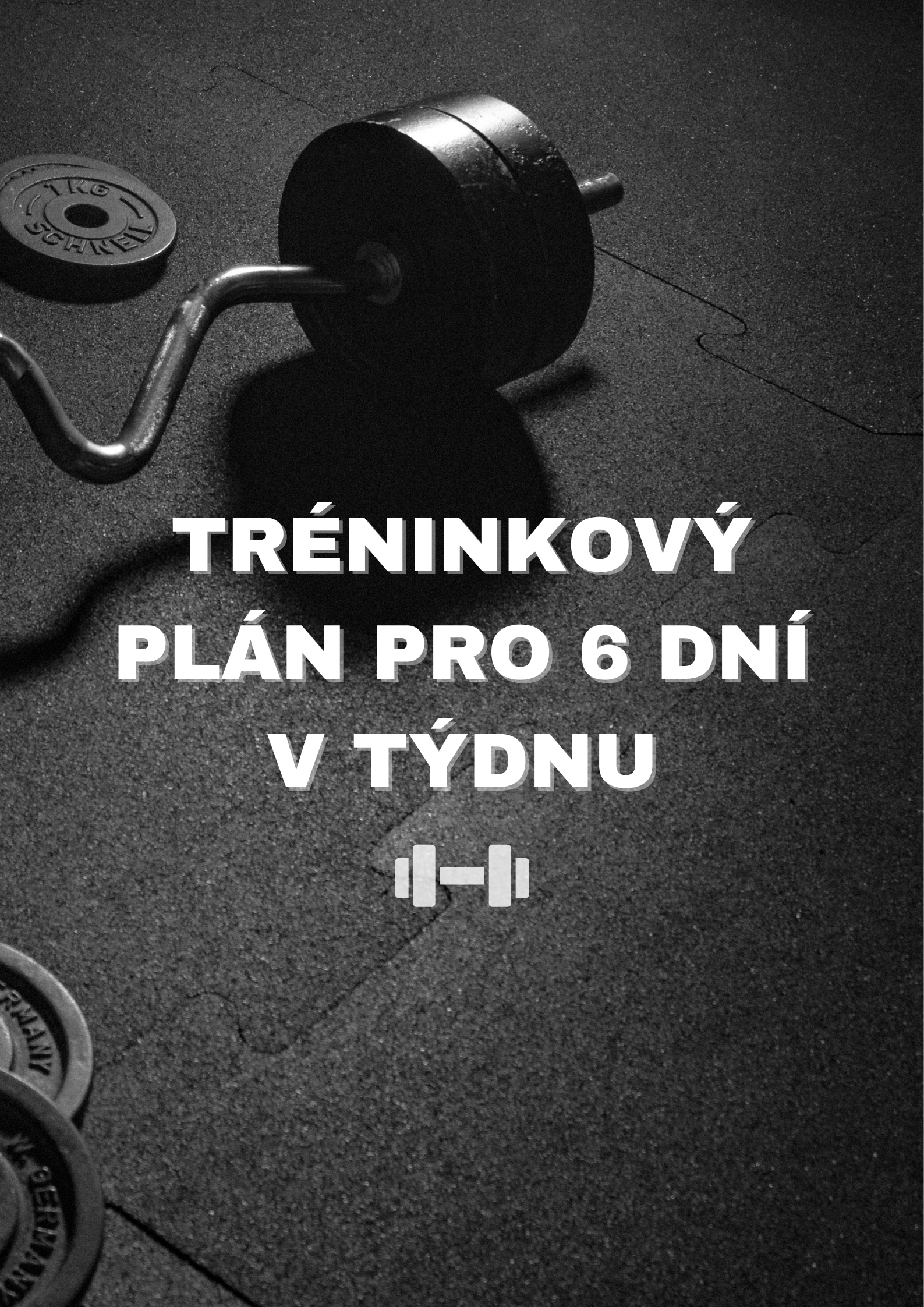 Tréninkový plán pro 6 dní v týdnu