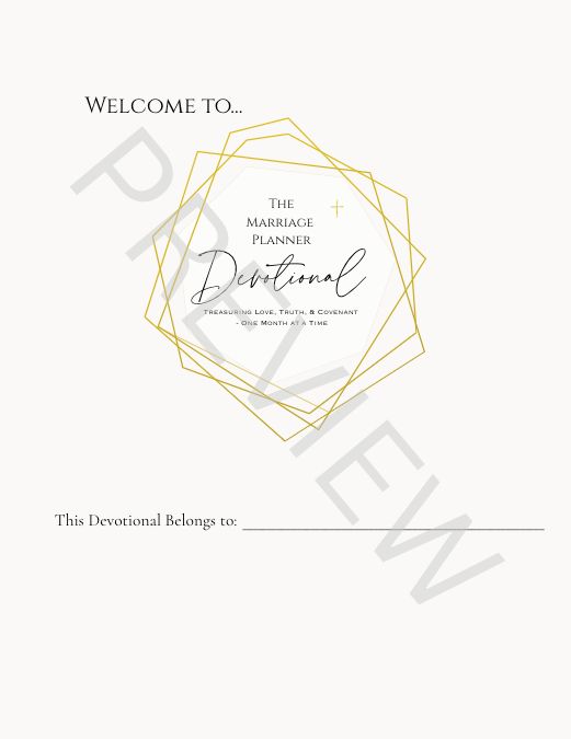 Marriage Devotional-Pink HARDBACK 