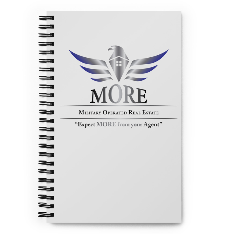 MORE Spiral notebook