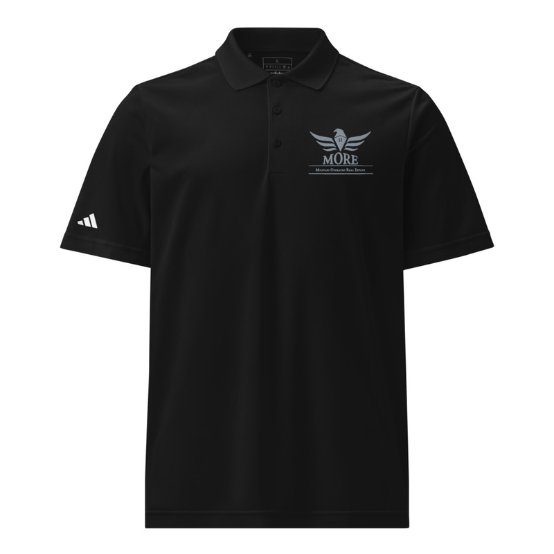 MORE Adidas Sport Polo (Gray Logo)