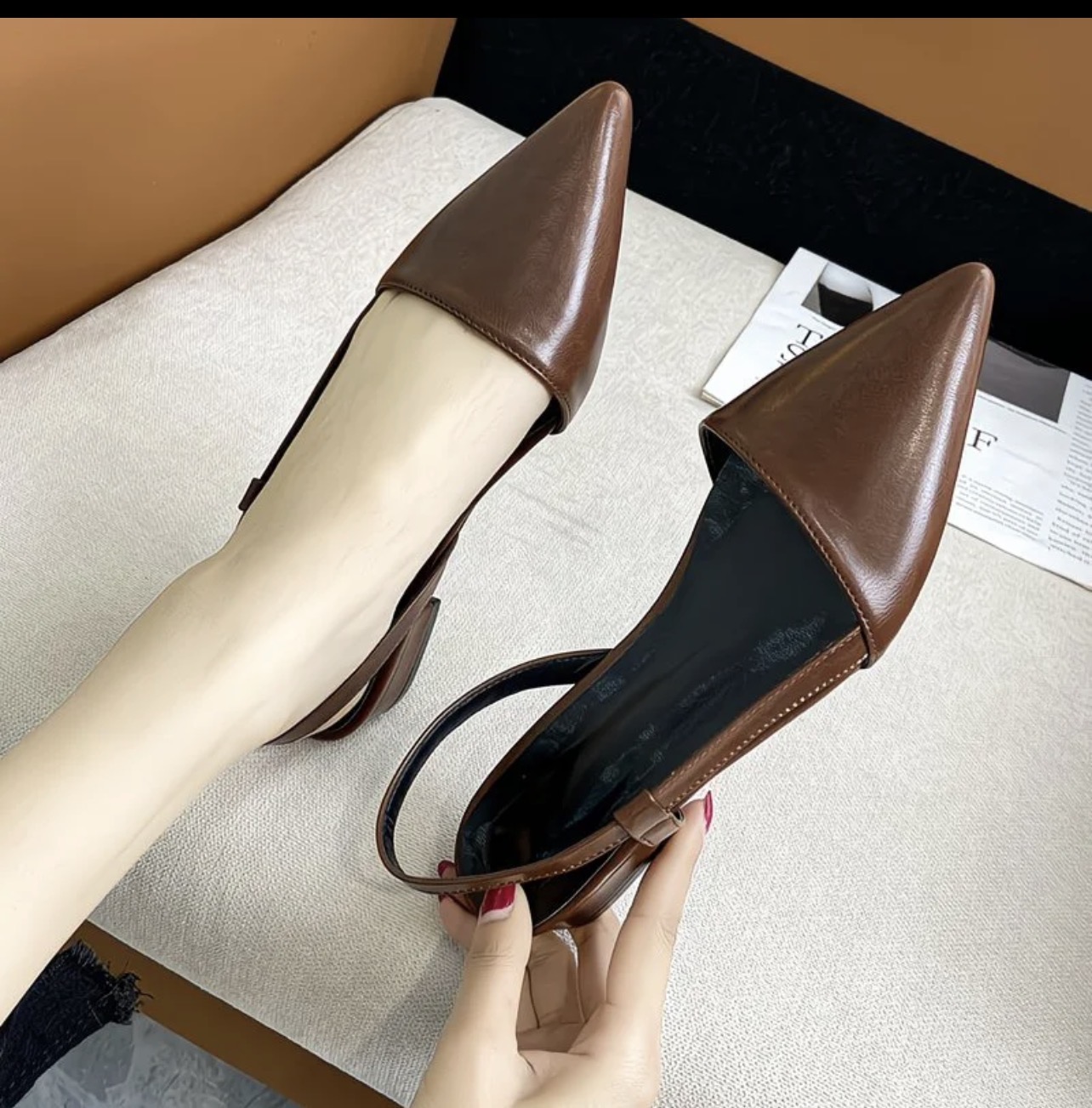 Chaussures plates femme