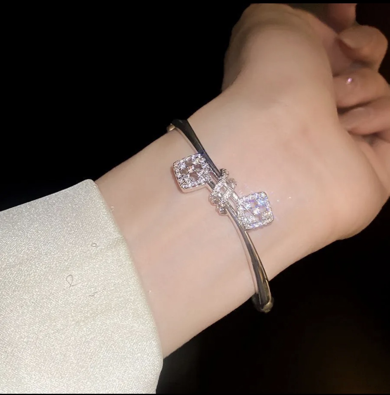 Bracelet élégant en argent