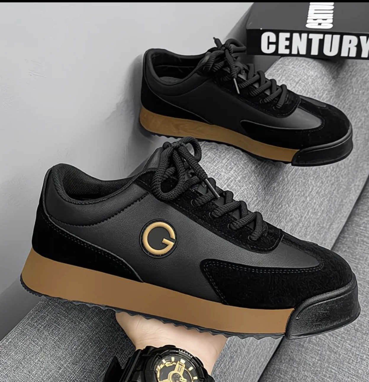 Baskets avec semelles