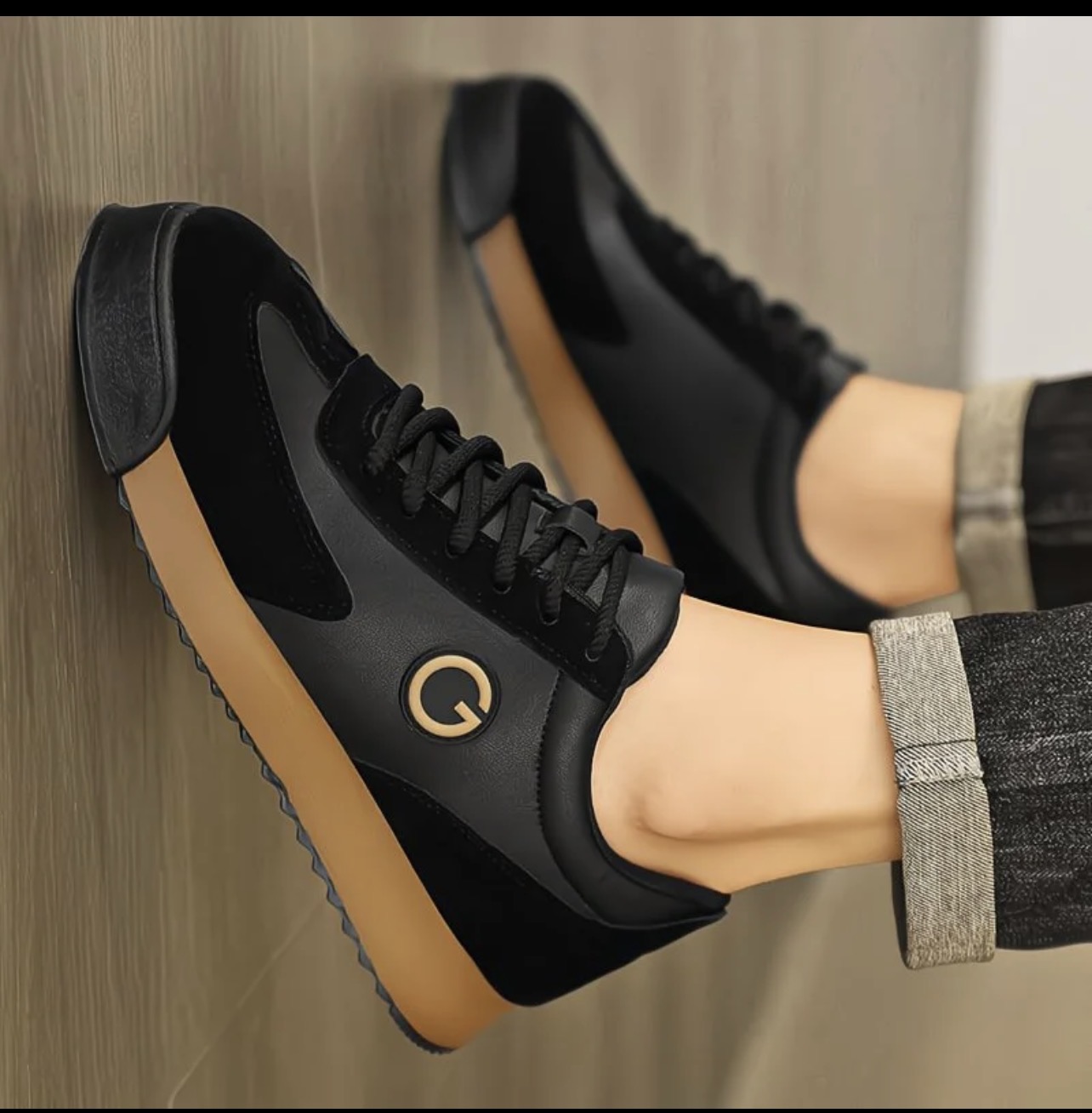 Baskets avec semelles 