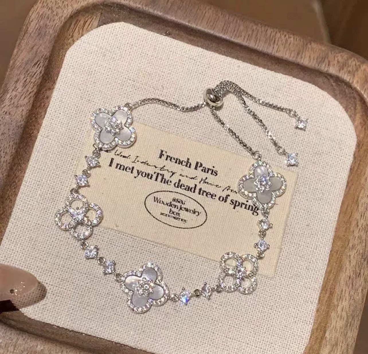 Bracelet raffiné en or rose