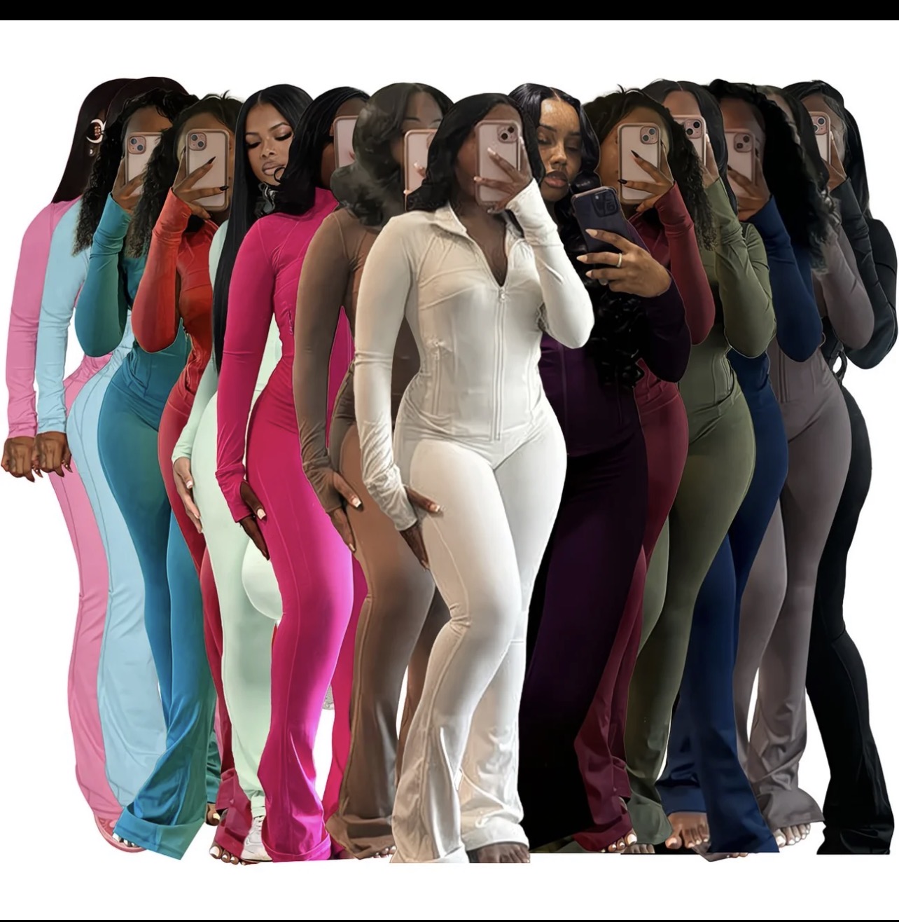 Combinaison moulante pour femme