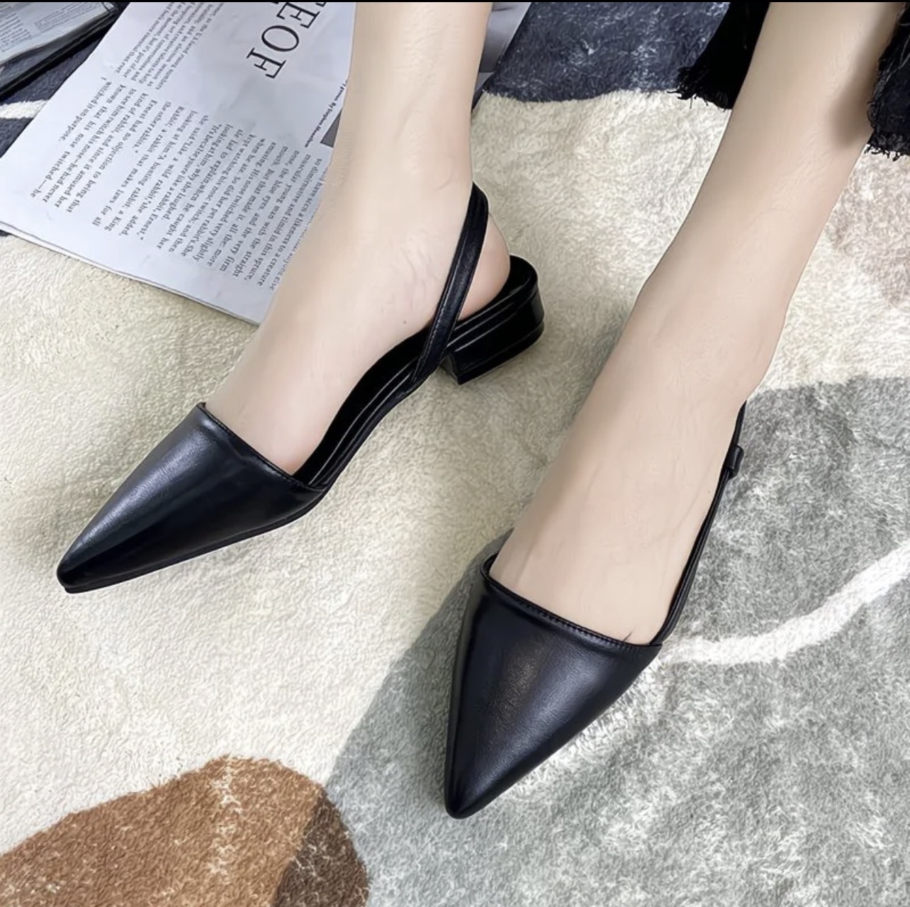 Chaussures plates femme