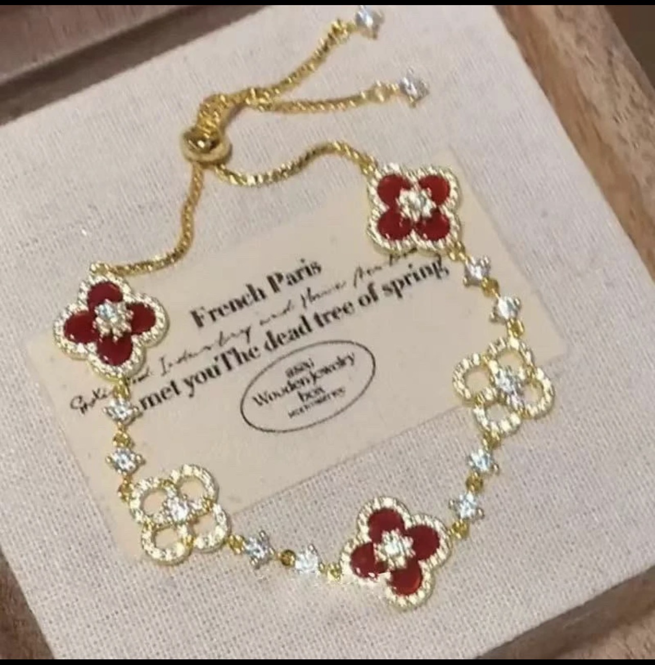 Bracelet raffiné en or rose