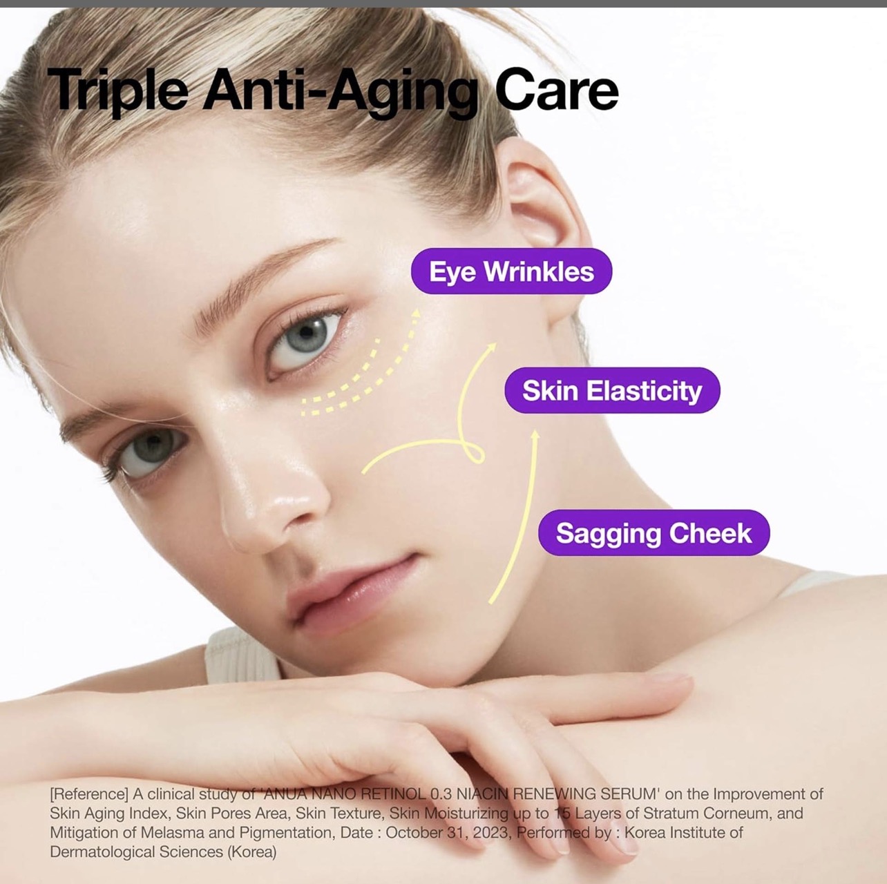 ANUA Retinol 0.3% + Niacin Sérum Régénérant 