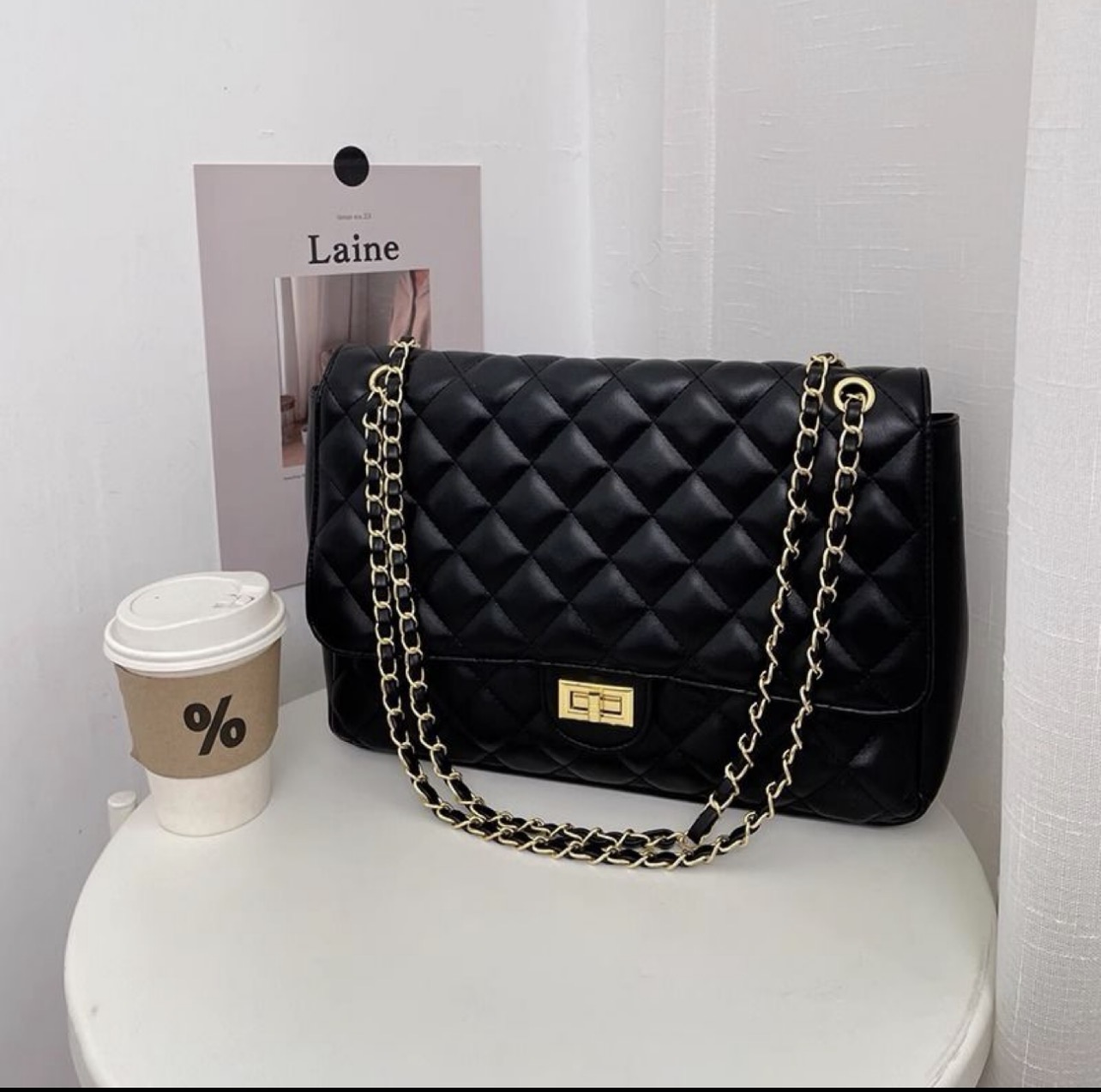 Sac à main matelassé 