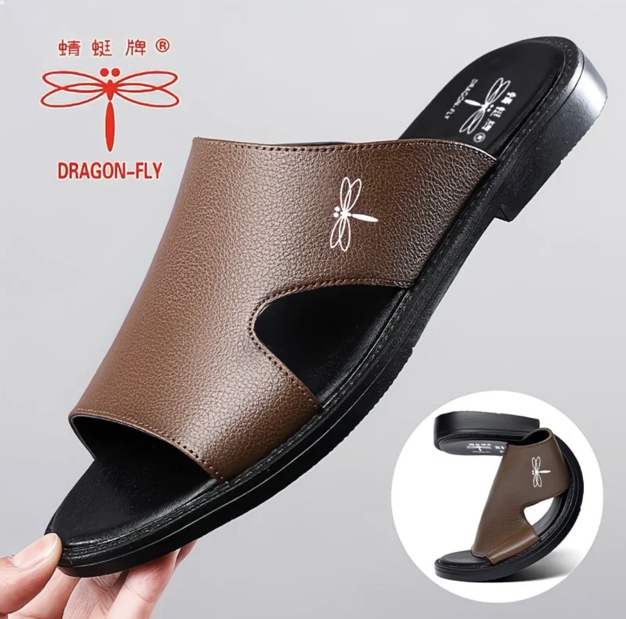 Sandales en cuir DRAGON-FLY