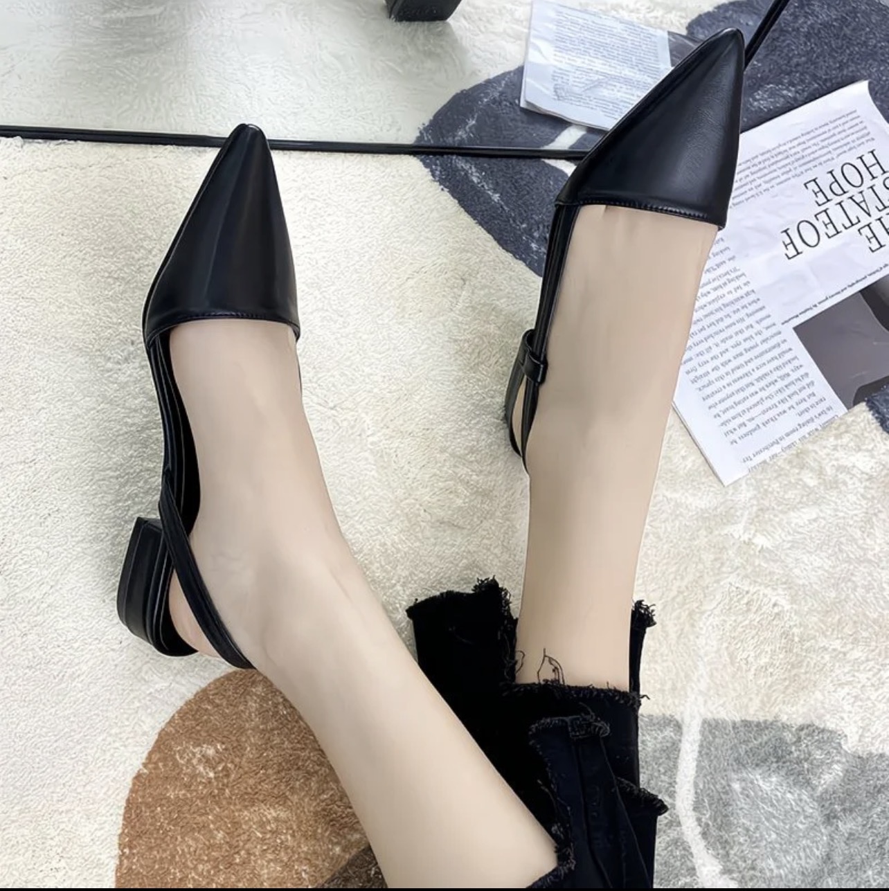 Chaussures plates femme