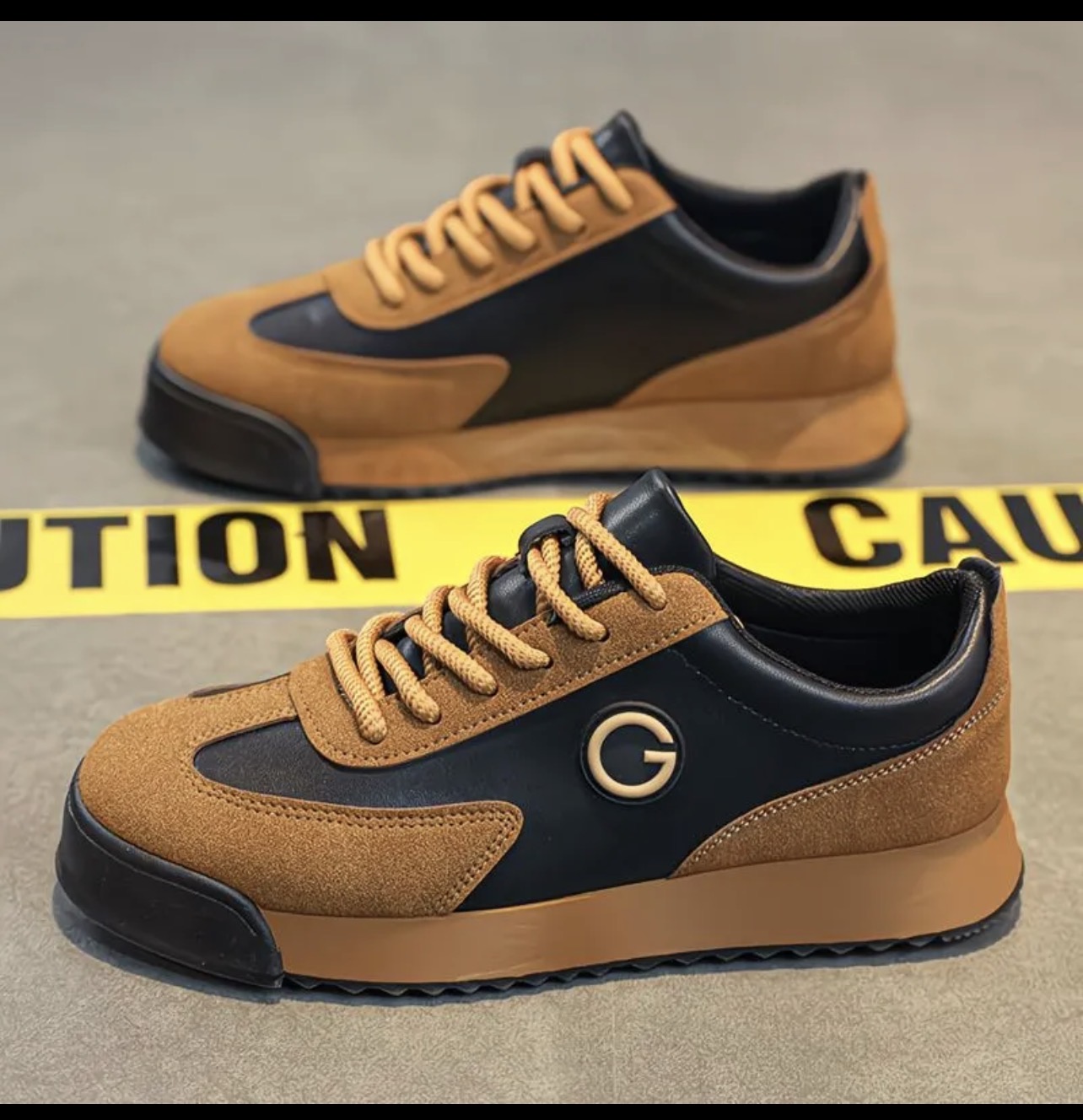 Baskets avec semelles 