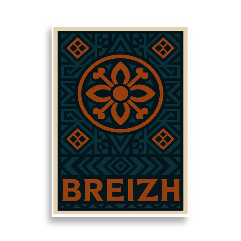 Affiche Rosace de Breizh