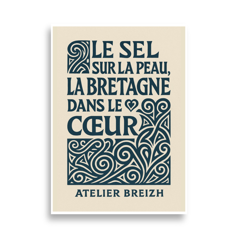Affiche Cœur Breton