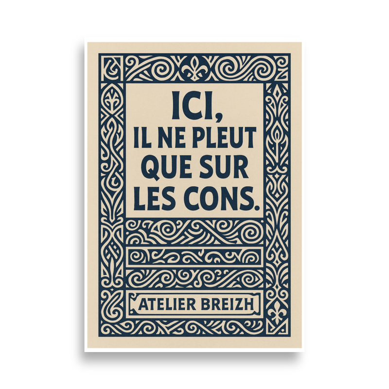 Affiche Pluie Sélective