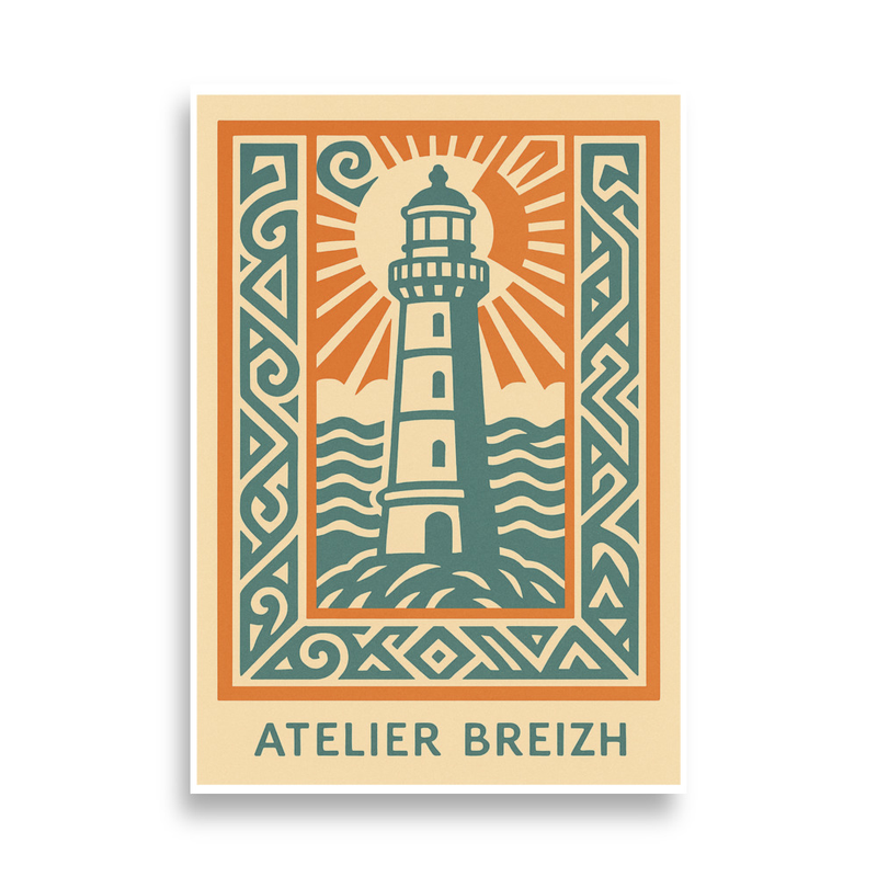 Affiche Lumière d’Armorique