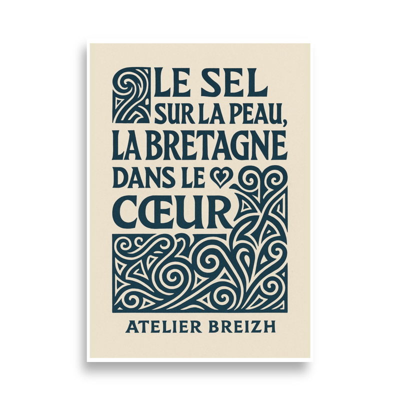 Affiche Cœur Breton
