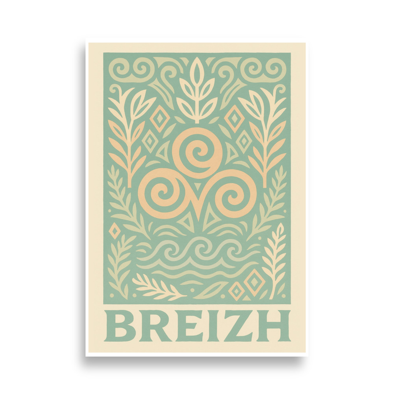 Affiche Triskel Breizh