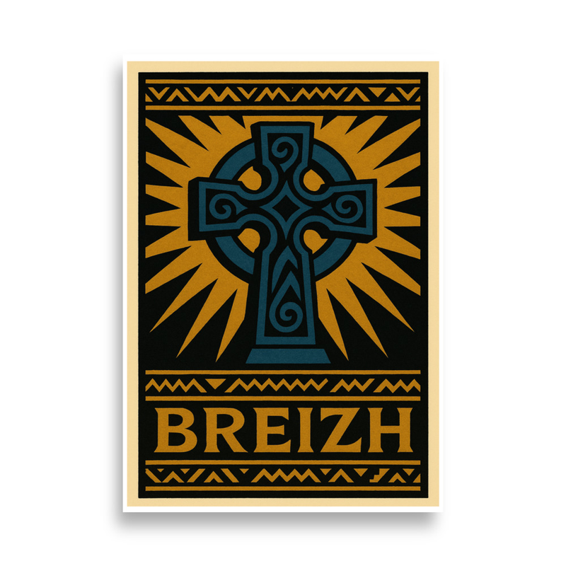 Affiche Croix Celtique