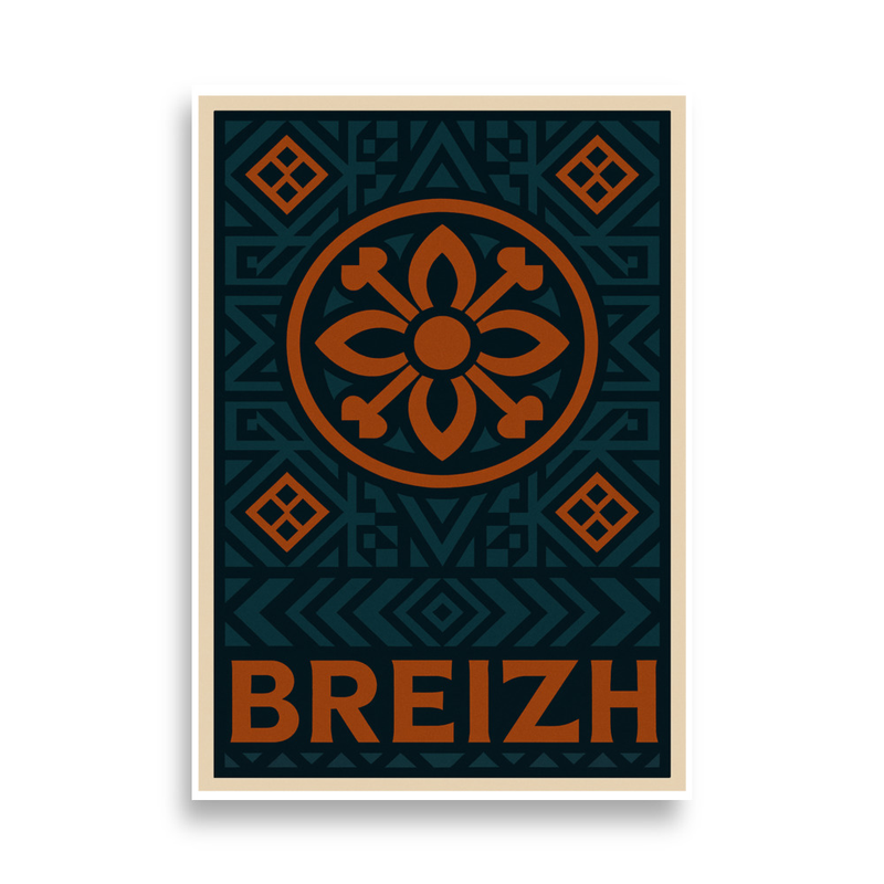 Affiche Rosace de Breizh