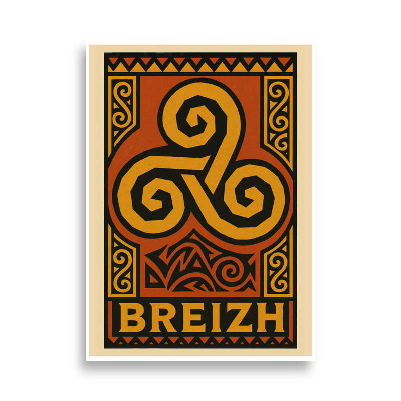 Affiche Triskel Breizh