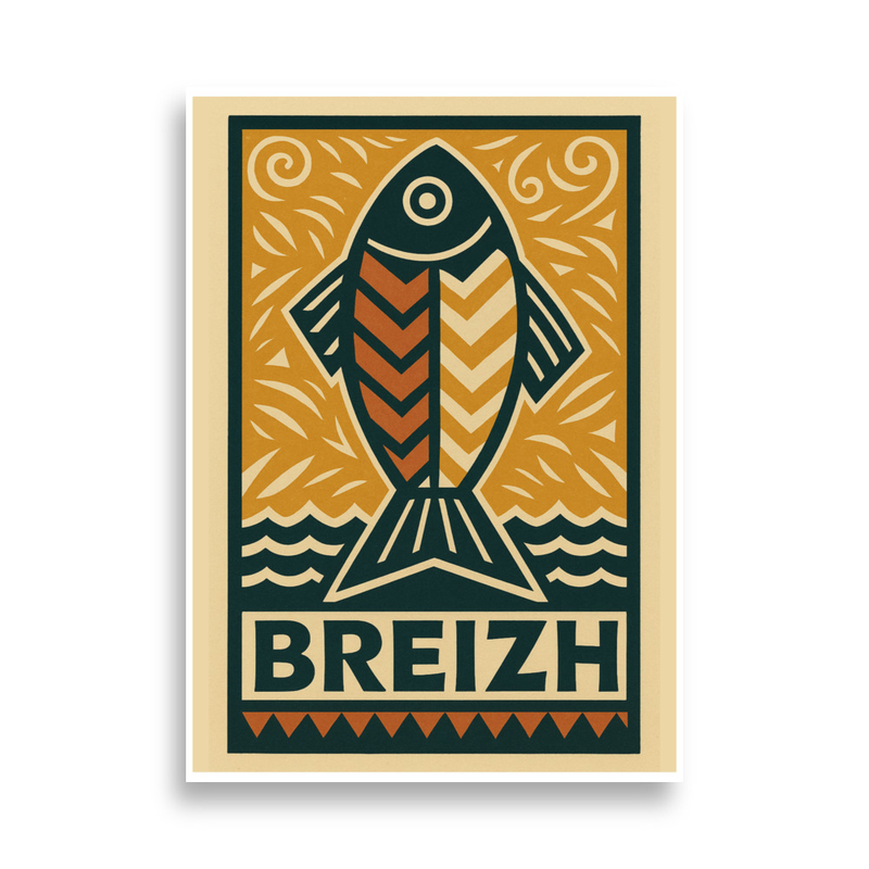 Affiche Poisson d’Armorique