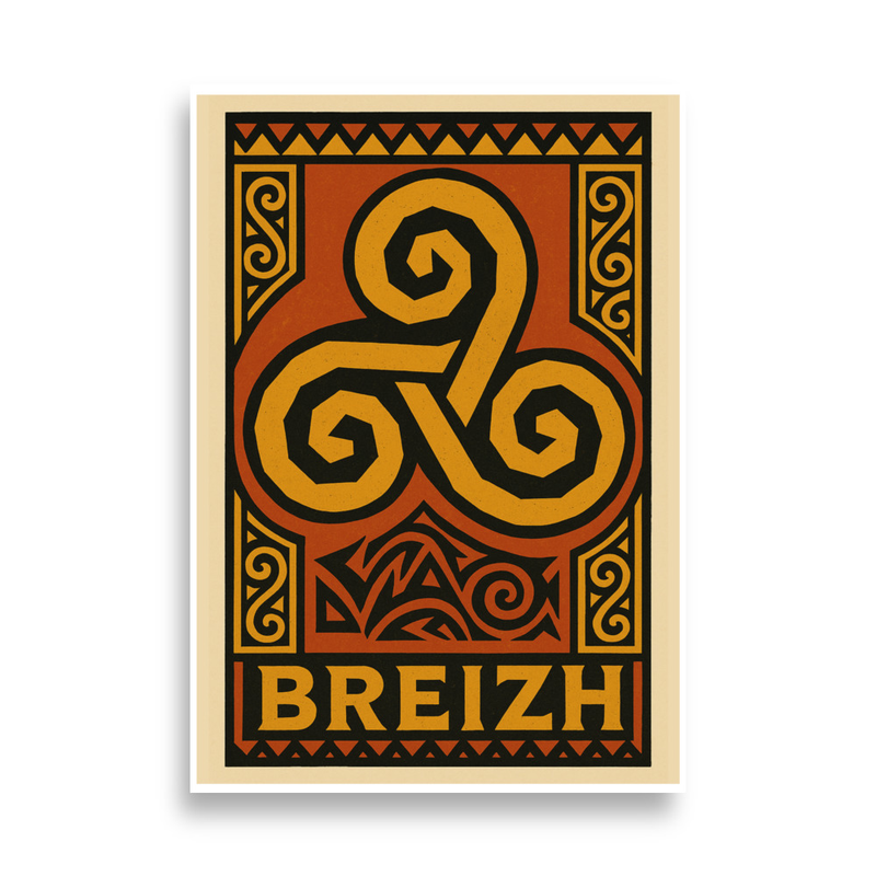 Affiche Triskel Breizh