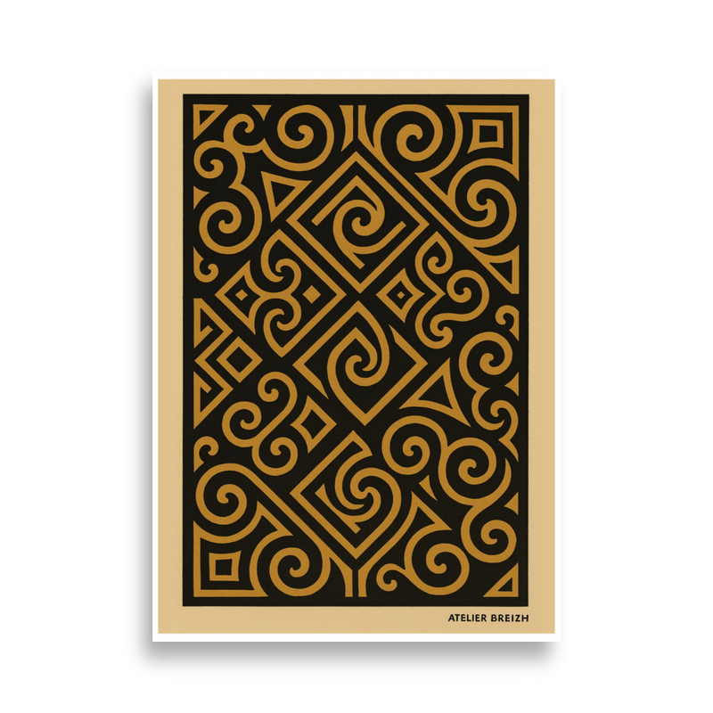 Affiche Motifs Celtiques