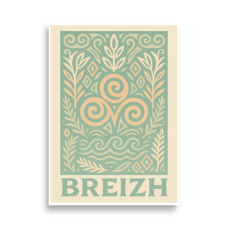 Affiche Triskel Breizh