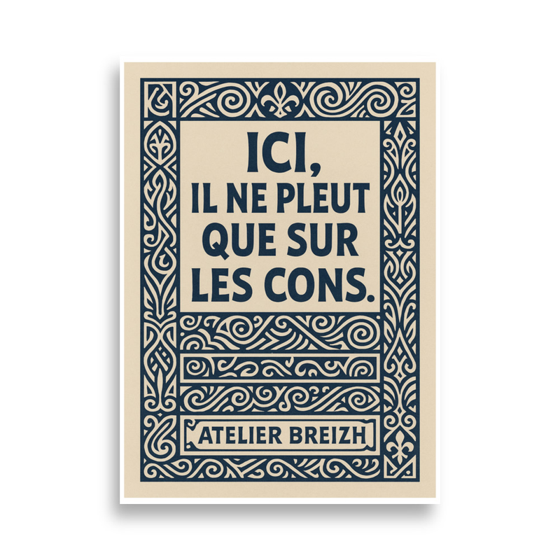 Affiche Pluie Sélective