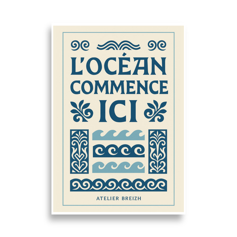 Affiche L’Océan Commence Ici