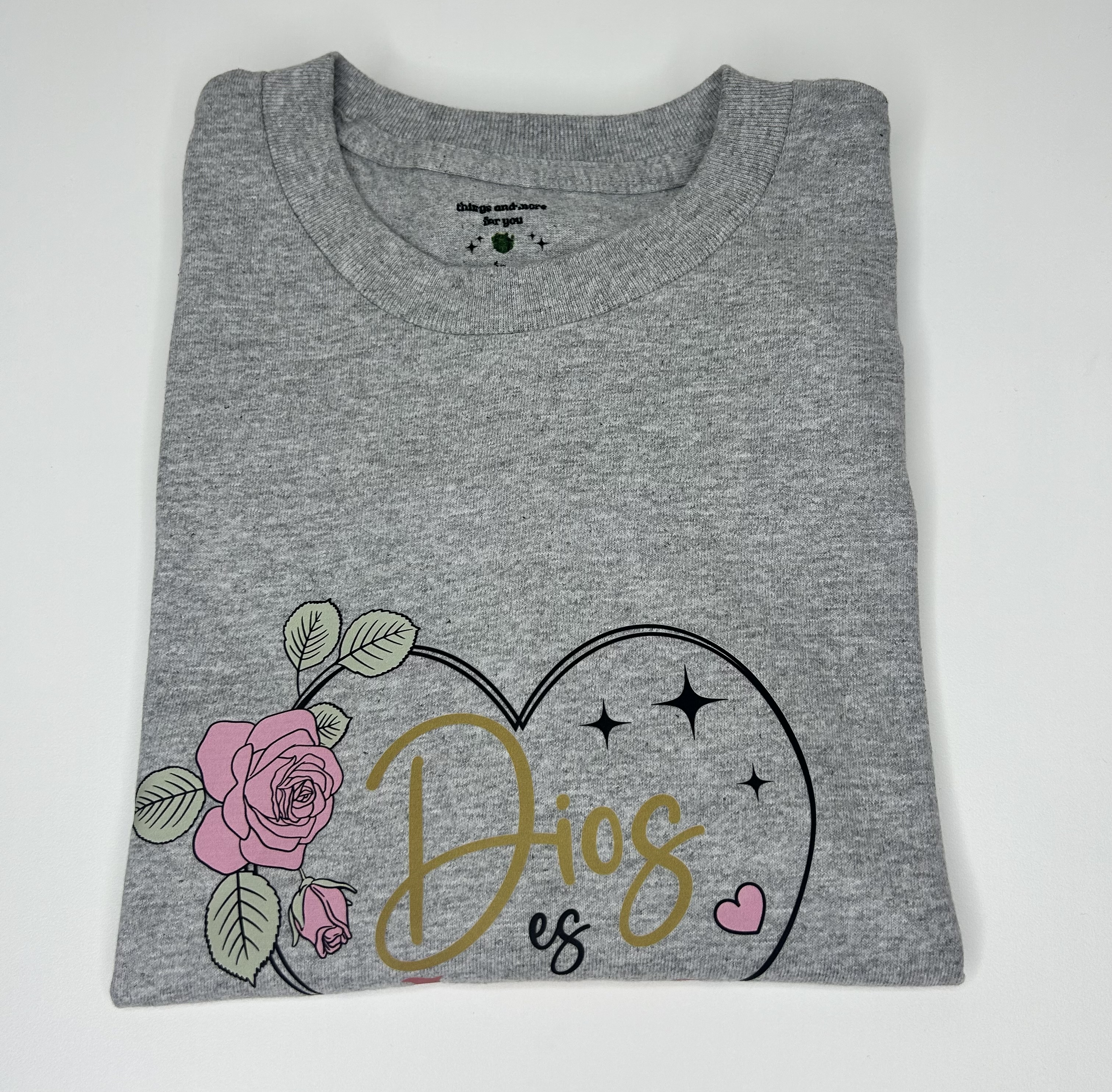 Christian T-shirt “God Is Love” – Size S