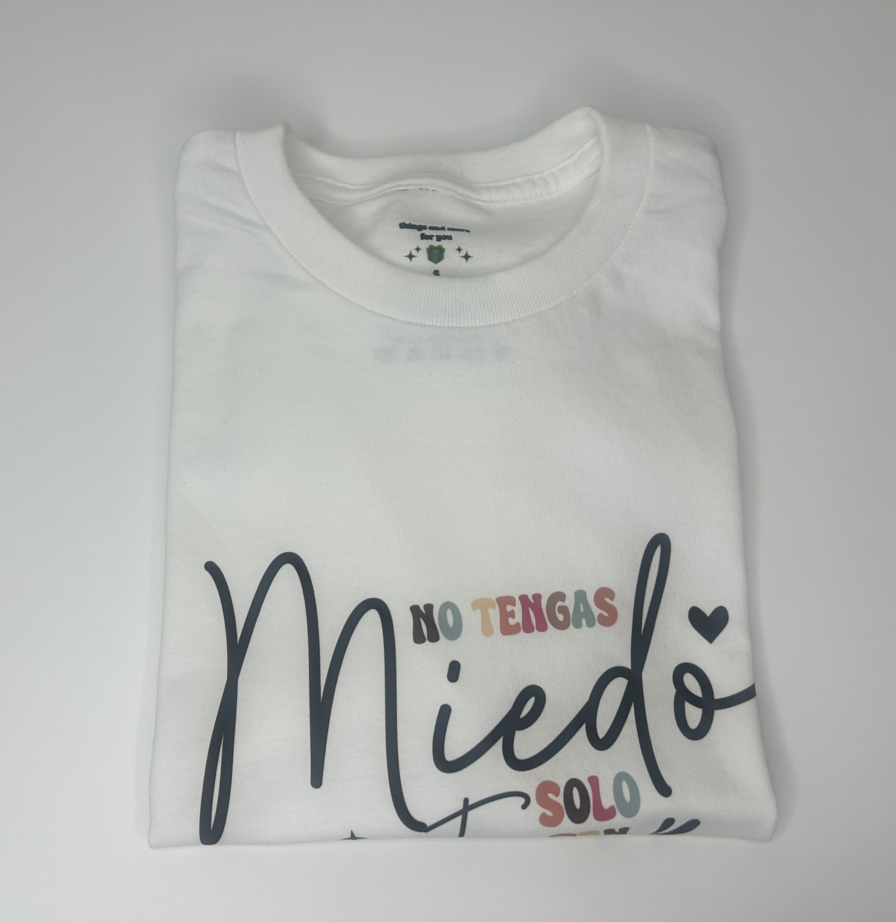 Christian T-shirt “Don’t Be Afraid, Just Have Faith” – Size S