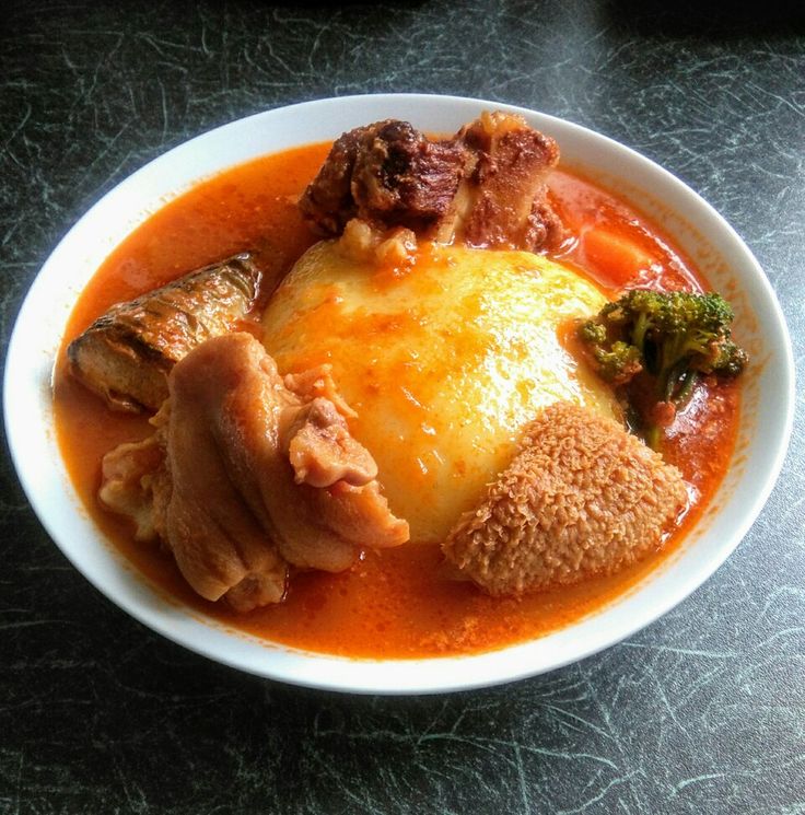 Fufu with Soup Feeds up to 5