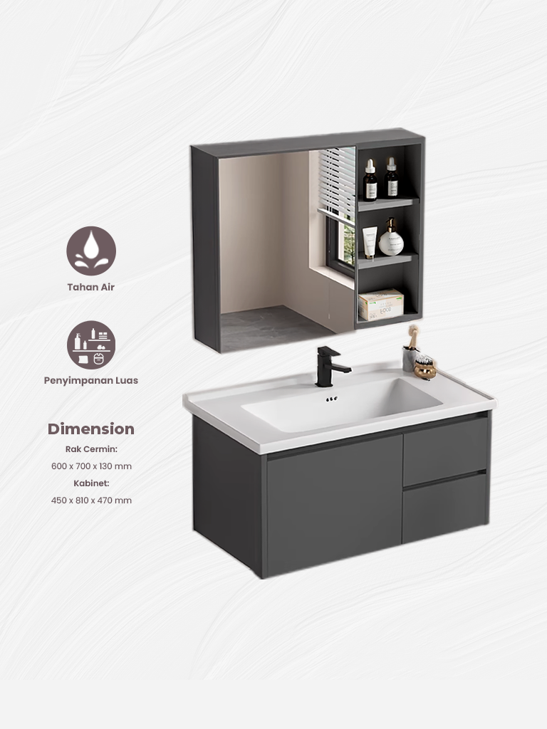Kabinet Kamar Mandi 801P2L
