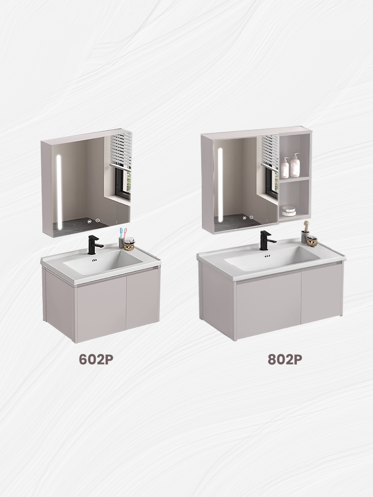 Kabinet Kamar Mandi 602P - 802P (DENGAN LAMPU)