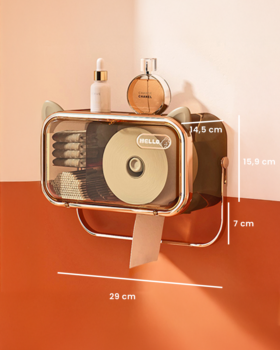 Kotak tisu dinding Haruma Cat