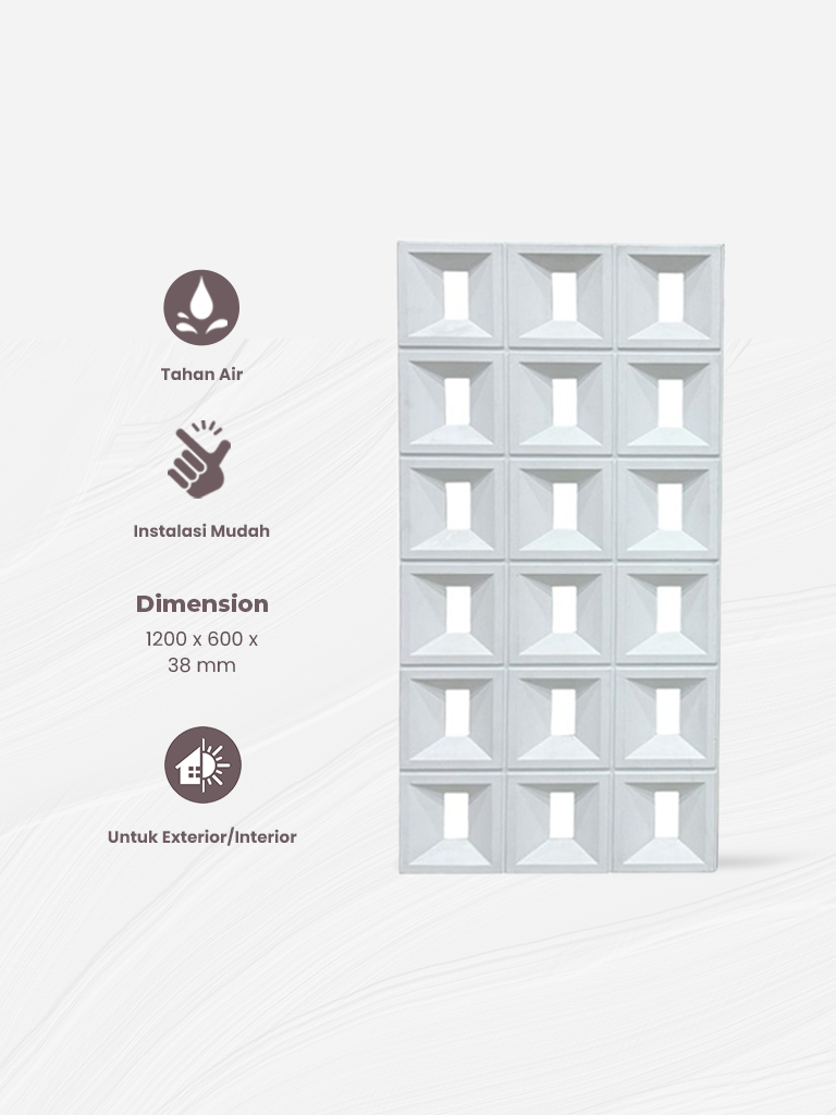 3D Wallpanel PU 631 - PU 632