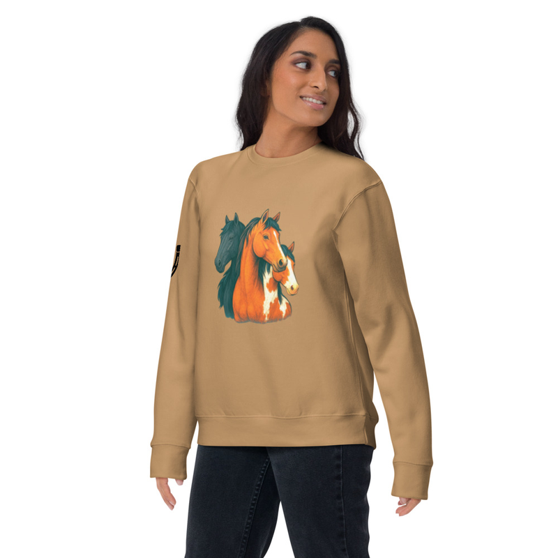 Horse Print Sweatshirt