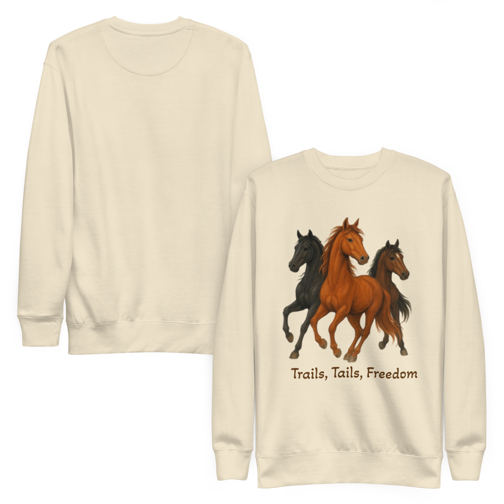 Trio Horses Sweatshirt