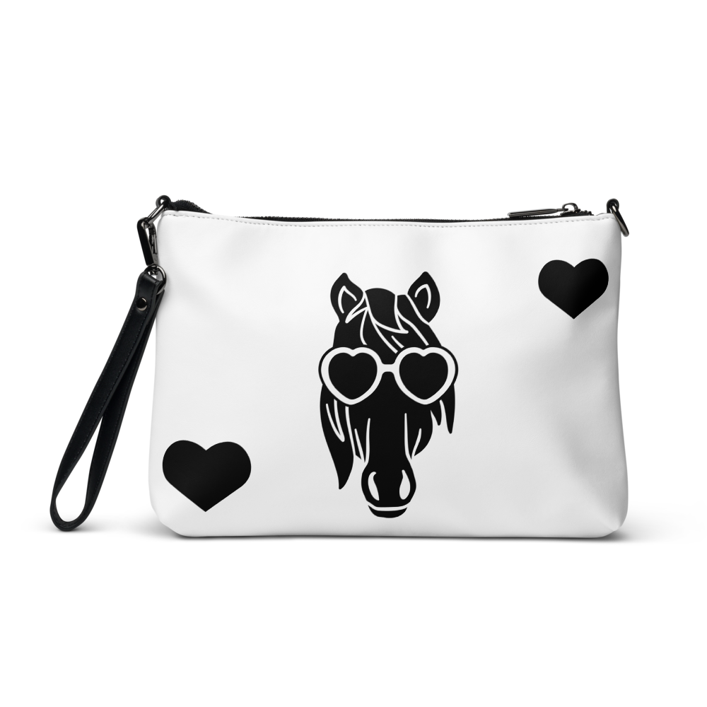 Chic Horse Print Shoulder Bag