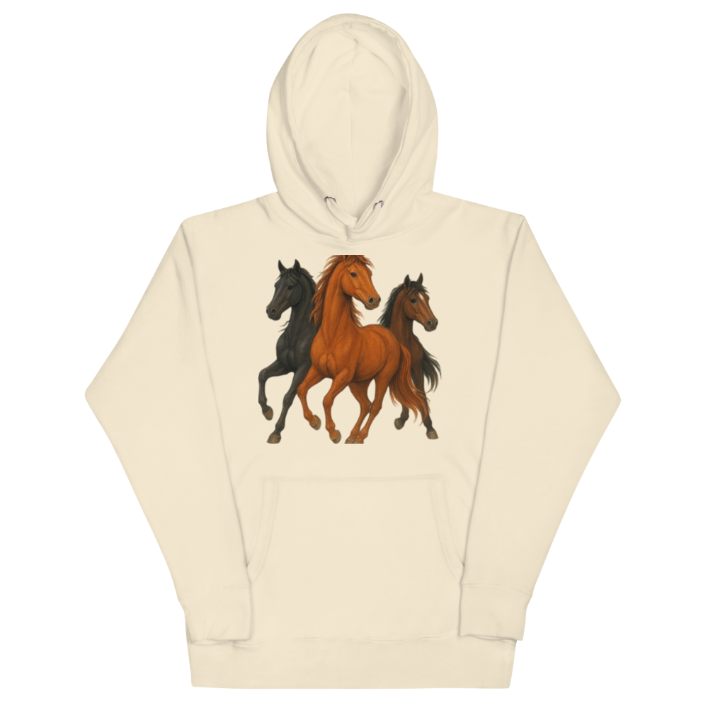 Trio Horses Hoodie