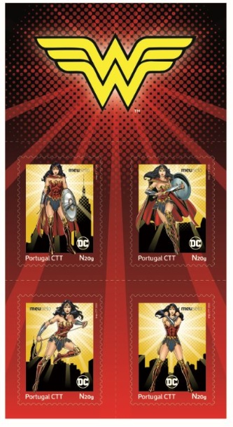 Stamps - Portugal - Booklet DC Comics Wonder Woman
