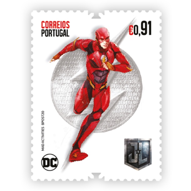 Stamps - Portugal - Justice League Series