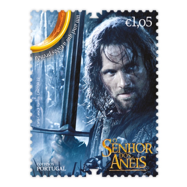 Stamps - Portugal - The Lord of the Rings Series