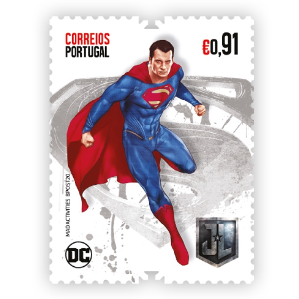 Stamps - Portugal - Justice League Series