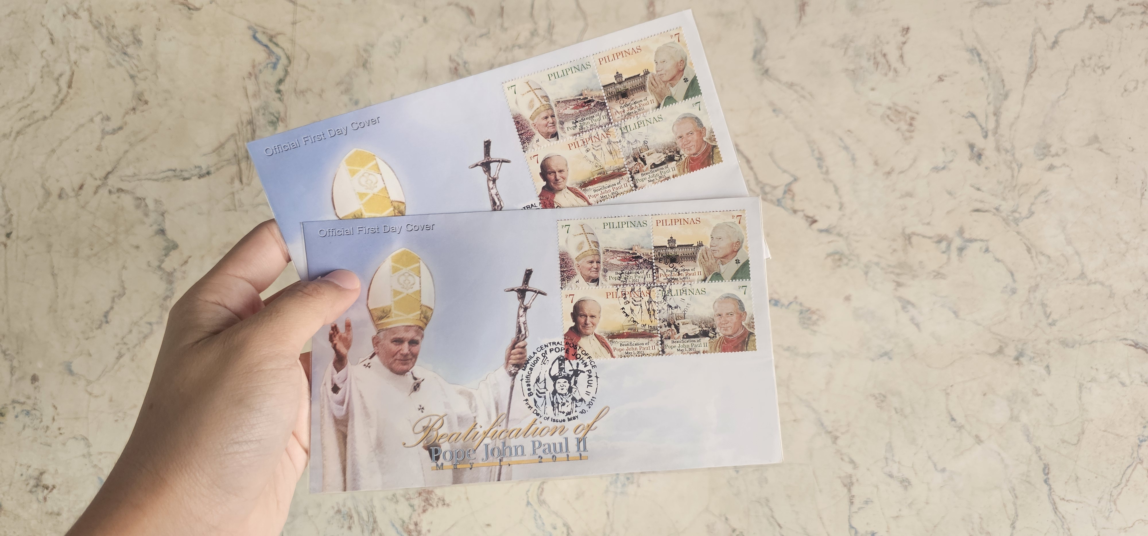 Beatification of Pope John Paul II - May 1, 2011 - First Day Cover - With Stamp