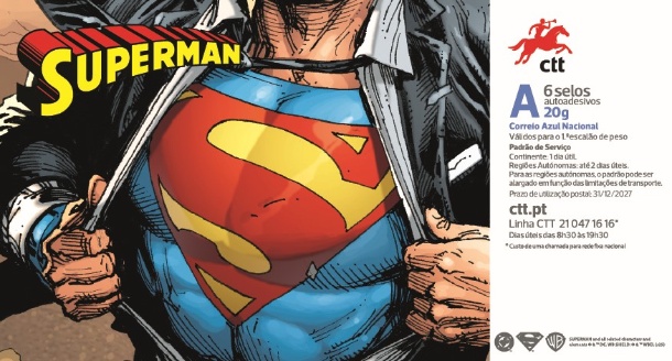 Stamps - Portugal - Superman Series